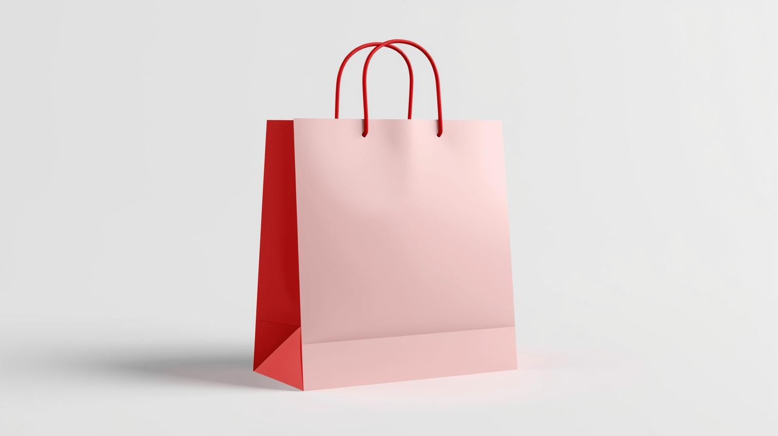 Custom Paper Shopping Bags - Image 1
